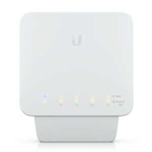 SWITCH 5P LAN GIGABIT UBIQUITI USW-FLEX-3 DI CUI 4P POE+ (CONF.3PCS)
