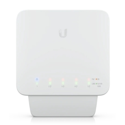 SWITCH 5P LAN GIGABIT UBIQUITI USW-FLEX-3 DI CUI 4P POE+ (CONF.3PCS)