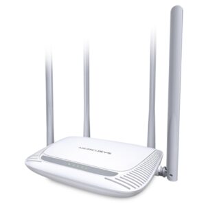 WIRELESS N ROUTER 300M MERCUSYS MW325R 802.11NGB1P 10/100M WAN - 4P 10/100 - 4 ANT. FISSE FINO:30/06