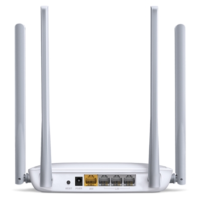 WIRELESS N ROUTER 300M MERCUSYS MW325R 802.11NGB1P 10/100M WAN - 4P 10/100 - 4 ANT. FISSE FINO:30/06