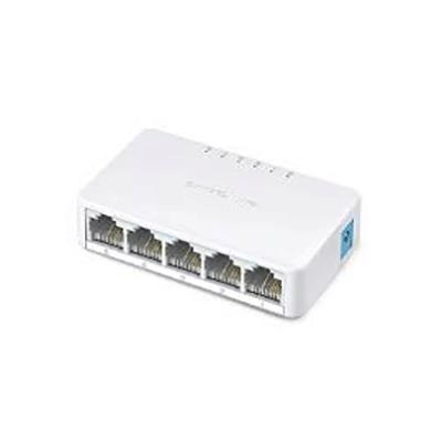 SWITCH 5P LAN 10/100M MERCUSYS MS105 MINI DESKTOP - PLASTIC CASE