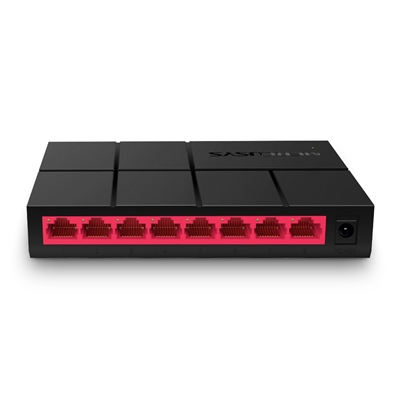 SWITCH 8P LAN 10/100/1000M MERCUSYS MS108G MINI DESKTOP - PLASTIC CASE FINO:30/06