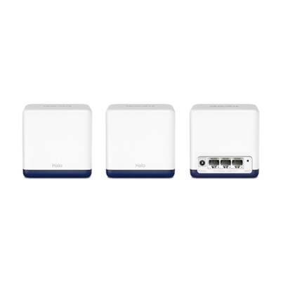 WIRELESS ROUTER AC1900 WHOLE-HOME MERCUSYS HALO H50G(3-PACK) DUALBAND 3P GIGABIT X UNIT.- 3 ANTENNE INTERNE FINO:30/06