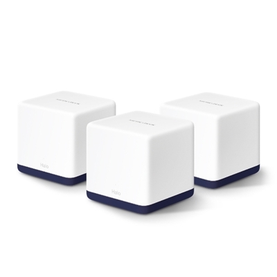 WIRELESS ROUTER AC1900 WHOLE-HOME MERCUSYS HALO H50G(3-PACK) DUALBAND 3P GIGABIT X UNIT.- 3 ANTENNE INTERNE FINO:30/06