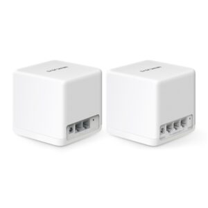 WIRELESS ROUTER AX1500 WHOLE-HOME MERCUSYS HALO H60X(2-PACK) WI-FI 6 DUALBAND 3P 10/100MBPSX UNIT.- ANTENNE INTERNE