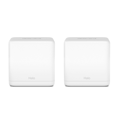WIRELESS ROUTER AC1300 WHOLE-HOME MERCUSYS HALO H30G(2-PACK) DUALBAND 2P GIGABIT X UNIT.- 2 ANTENNE INTERNE