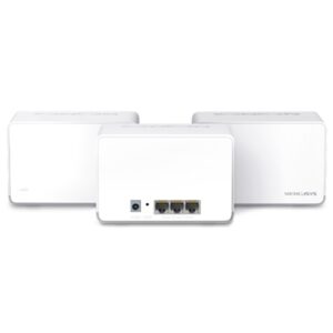 WIRELESS ROUTER AX1800 WHOLE-HOME MERCUSYS HALO H70X(3-PACK) WI-FI 6 DUALBAND - ANTENNE INTERNE