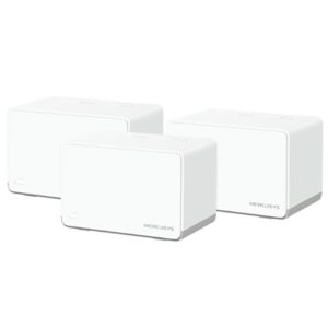 WIRELESS ROUTER AX1800 WHOLE-HOME MERCUSYS HALO H70X(3-PACK) WI-FI 6 DUALBAND - ANTENNE INTERNE