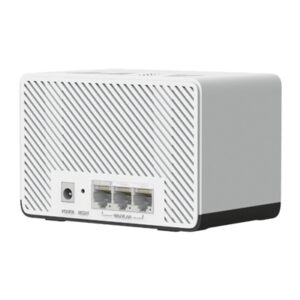 SISTEMA WIRELESS MESH WHOLE-HOME BE3600 MERCUSYS HALO H27BE(2-PACK) WI-FI 7 DUALBAND 1P 2.5GBPS 2P GIGABIT - ANT. INT.