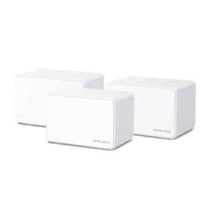 SISTEMA WIRELESS MESH WHOLE-HOME AX3000 MERCUSYS HALO H80X(3-PACK) WI-FI 6 DUALBAND - ANTENNE INTERNE