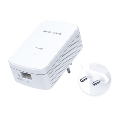 POWERLINE KIT HOMEPLUG AV2 FINO A 1000MBPS MERCUSYS MP500 KIT