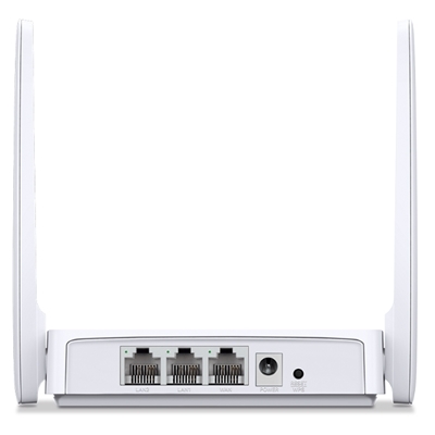 WIRELESS AC750 ROUTER MERCUSYS MR20 -300MBPS 2.4/433MBPS 5GHZ- 2 ANT. EST.FISSE 2P LAN 10/100 1P WAN 10/100