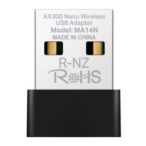 ADATTATORE USB WIRELESSAX1300 NANO MERCUSYS MA14N 287MBPS 2