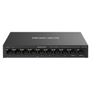 SWITCH 10P DI CUI 8P 10/100MBPS 2P GIGABITMERCUSYS MS110CMP DI CUI 8P POE+ -- ALIM.POE 115W