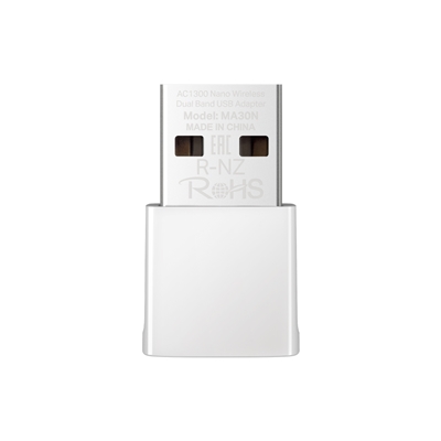 ADATTATORE USB WIRELESSAC1300 NANO MERCUSYS MA30N DUAL BAND 400MBPS 2