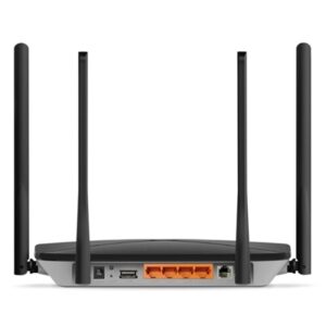 MODEM ROUTER AC1200 WIRELESS GIGABIT VDSL/ADSL MERCUSYS MB430-DSL 300MBPS 2.4GHZ/867MBPS 5GHZ-4 ANT.EST.