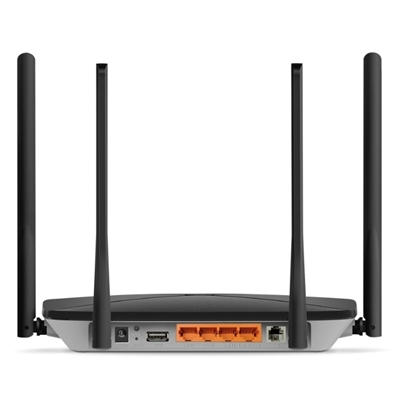 MODEM ROUTER AC1200 WIRELESS GIGABIT VDSL/ADSL MERCUSYS MB430-DSL 300MBPS 2.4GHZ/867MBPS 5GHZ-4 ANT.EST.