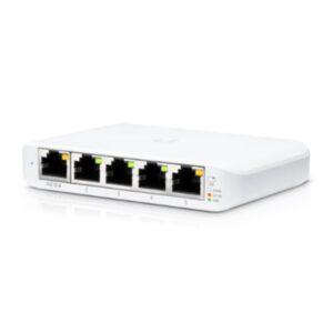 SWITCH 5P LAN GIGABIT UBIQUITI USW-FLEX-MINI UNIFI COMPACT SMART MANAGED