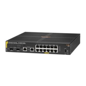 SWITCH HPE JL679A ARUBA 6100 12 PORTE 10/100/1000 POE+ (139W) 2X 1GB/10GB SFP+ 2X 1000BASET CLASS4 GAR A VITA FINO:07/08