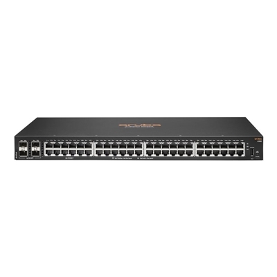 SWITCH HPE JL676A ARUBA 6100 48 PORTE 10/100/1000 + 4X 1GB/10GB SFP+ GAR A VITA FINO:07/08