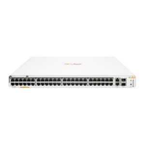 SWITCH JL809A ARUBA INSTANT ON 1960 48 X 10/100/1000 (POE 600W) + 2 X 10GB BASET + 2 X 10GB SFP+LIFETIME WARRANTY FINO:07/08