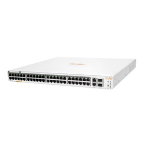 SWITCH JL809A ARUBA INSTANT ON 1960 48 X 10/100/1000 (POE 600W) + 2 X 10GB BASET + 2 X 10GB SFP+LIFETIME WARRANTY FINO:07/08