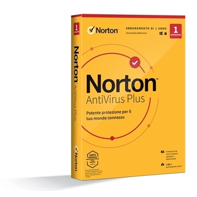 NORTON BOX ANTIVIRUS PLUS --1 DISPOSITIVO (21429118) - 2GB BACKUP FINO:22/09