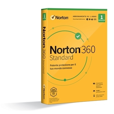 NORTON BOX 360 STANDARD –1 DISPOSITIVO (21429122) – 10GB BACKUP FINO:22/09
