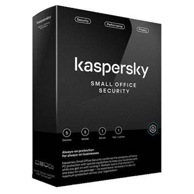 KASPERSKY BOX SMALL OFFICE SECURITY 8.0 1SERVER + 5CLIENT - 12MESI (KL4541X5EFS-SSB_IT) FINO:30/06