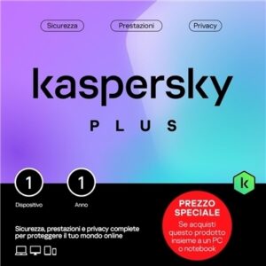 KASPERSKY SLIMBOX PLUS -- 1 DISPOSITIVO ATTACH (KL1042T5AFS-SSBATT) FINO:30/06