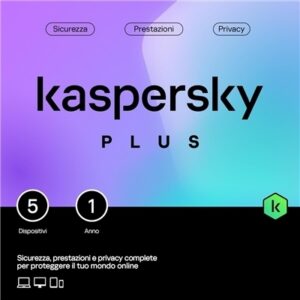 KASPERSKY SLIMBOX PLUS -- 5 DISPOSITIVI (KL1042T5EFS-SSB) FINO:30/06