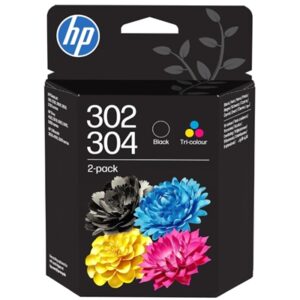 CARTUCCIA HP 302/304 MULTIPACK NERO+COLORE B82L1AE X DSKJET 11XX 21XX 36XX ENVY 45XX OFFICEJET 38XX