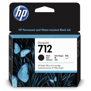 CARTUCCIA HP 712 3ED71A NERO DESIGNJET 80ML ADATTA A DESIGNJET STUDIO
