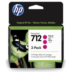 CARTUCCIA HP 712 3ED78A MAGENTA DESIGNJET 3-PACK 29ML ADATTA A DESIGNJET STUDIO