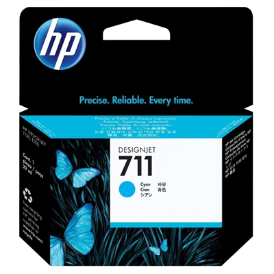 CARTUCCIA HP 711 CZ130A CIANO DESIGNJET 29ML ADATTA A DESIGNJET