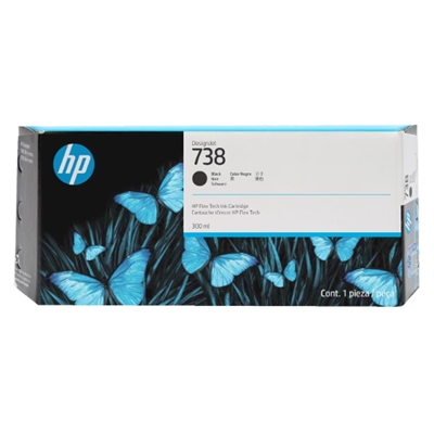 CARTUCCIA HP 738 498N8A NERO DESIGNJET 300ML ADATTA A DESIGNJET