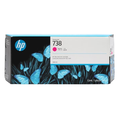 CARTUCCIA HP 738 676M7A MAGENTA DESIGNJET 300ML ADATTA A DESIGNJET