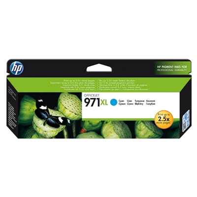 CARTUCCIA HP 971XL CIANO CN626AE ALTA CAPACIT+Ç