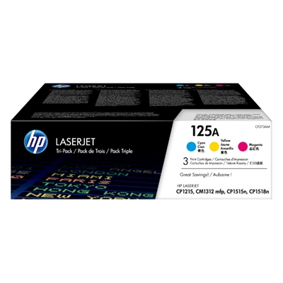 TONER HP 125A CF373AM CONF.3 CART.C/M/Y X CM1312 MFP