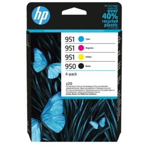 CARTUCCIA HP MULTIPACK 950/951 6ZC65AE NERO + 3COLORI C/M/Y