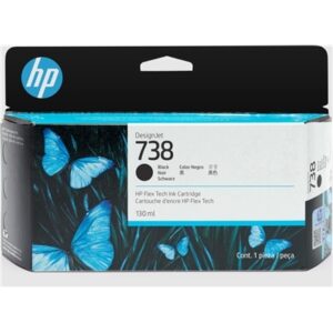 CARTUCCIA HP 738 498N4A NERO 130ML ADATTA PER DESIGNJET T950