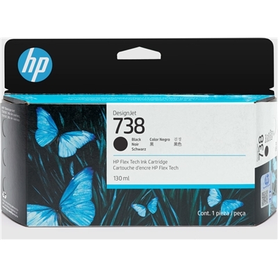 CARTUCCIA HP 738 498N4A NERO 130ML ADATTA PER DESIGNJET T950