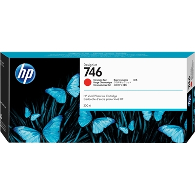 CARTUCCIA HP 746 P2V81A ROSSO CROMATICO 300ML PER DESIGNJET Z6Z