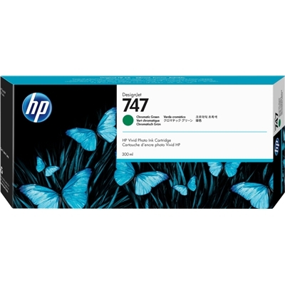 CARTUCCIA HP 747 P2V84A VERDE CROMATICO 300ML PER DESIGNJET Z6Z
