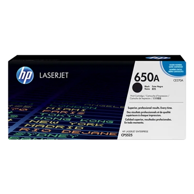 TONER HP 650A CE270A NERO 13.500PG LASERJET