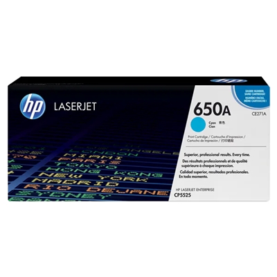 TONER HP 650A CE271A CIANO 15.000PG LASERJET
