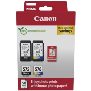 CARTUCCIA CANON PG-575/CL-576 PHOTO 5438C004 NERO
