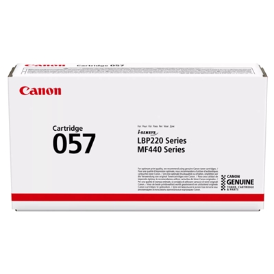 TONER CANON 057 NERO 3009C002 3.100PG PER SERIE MF443 - LBP-223DW - LBP-226DW