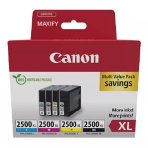 MULTIPACK CANON PGI-2500XL BK/C/M/Y 9254B010 X IB4050 MB5050/5350