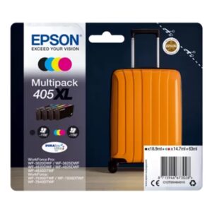 MULTIPACK EPSON 405XL TROLLEY C13T05H64010 4 COLORI X WF-3820DWF WF-4820DWF/WF-4830DWF WF-7830DTWF/WF-7840DTWF